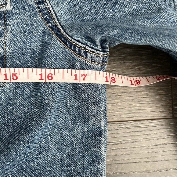 TOMMY HILFIGER Vintage Womens Small 90s Y2K Denim Jean Trucker Jacket Western - Picture 11 of 12